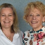 Monique Gubbels (li) en Ine Eijdems (re) van Zorgboog