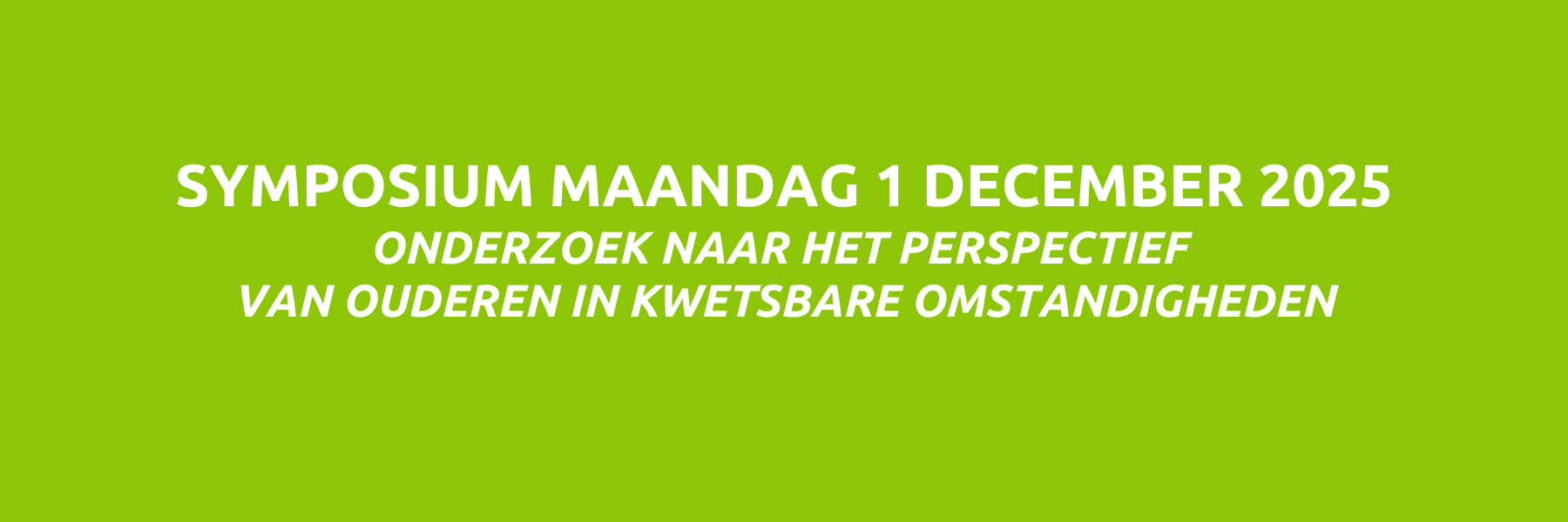 Symposium 1 december 2025